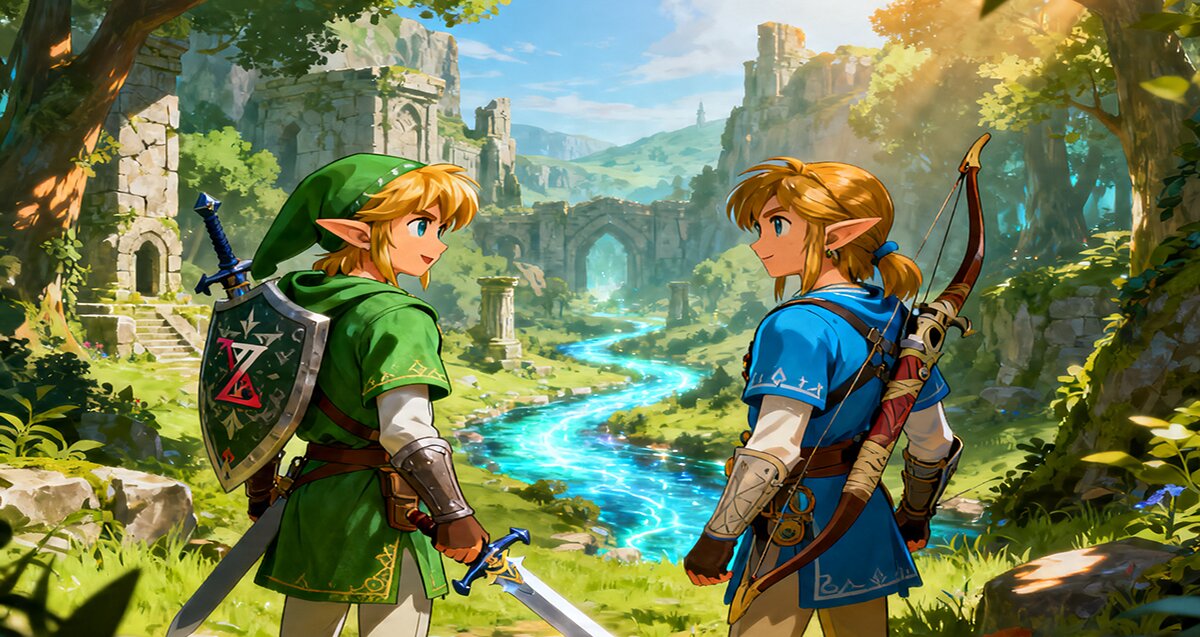 Game Zelda berusia 27 tahun baru saja mendapatkan co-op, dan ini jauh lebih baik