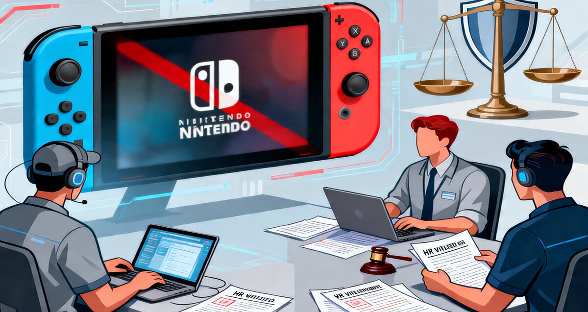 Dispatch menangani persyaratan sensor Nintendo Switch dengan pembaruan HR Violat