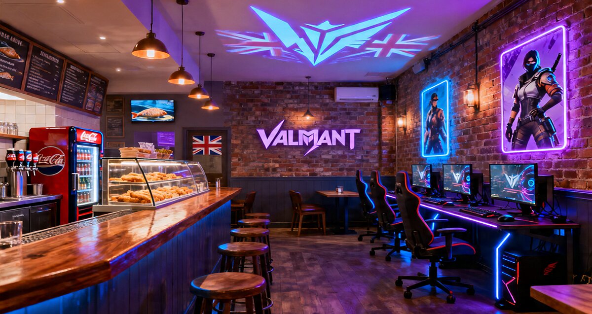 Untuk beberapa alasan, Riot Games membuat 'pub' Valorant di London timur yang di