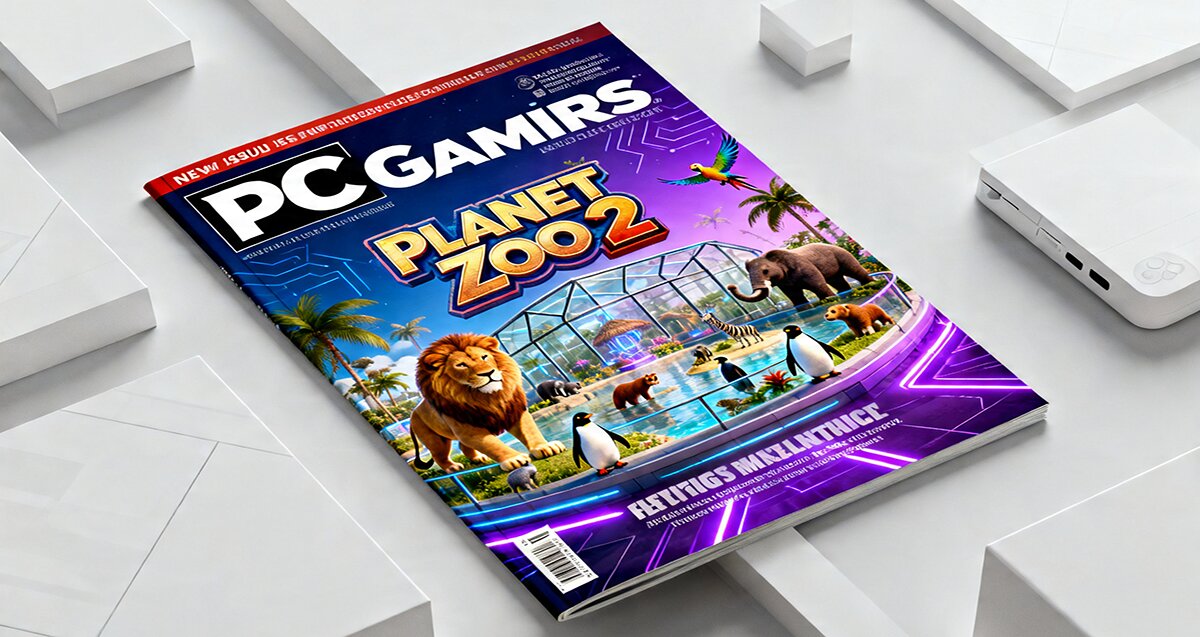 Edisi baru majalah PC Gamer sedang dijual sekarang: Planet Zoo 2