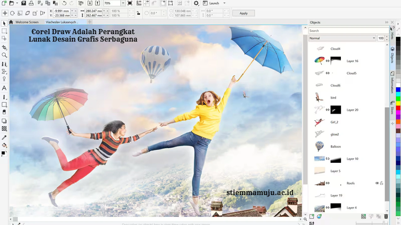 Corel Draw Adalah Perangkat Lunak Desain Grafis Serbaguna